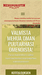 Mobile Screenshot of mehupuristin.fi