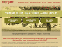 Tablet Screenshot of mehupuristin.fi